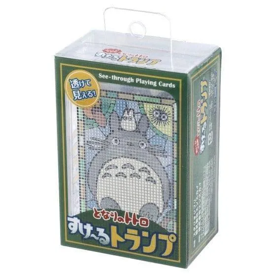 My Neighbor Totoro Transparent Playing Cards - Totoro