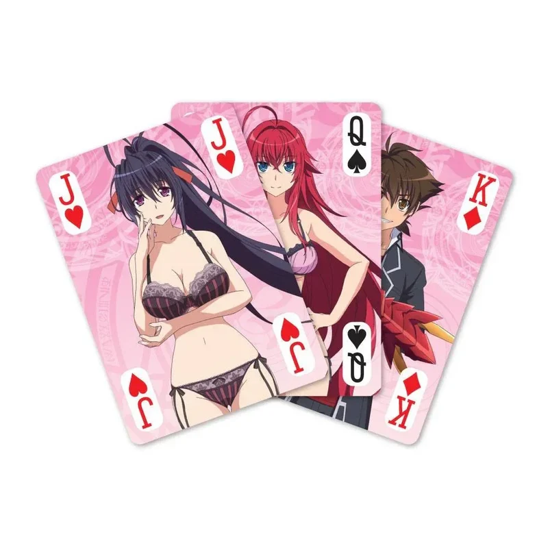 Highschool DXD Spelkort med Karaktärer