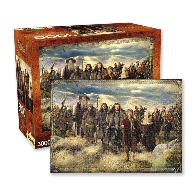 The Hobbit: An Unexpected Journey Jigsaw Puzzle Map (3000 bitar)