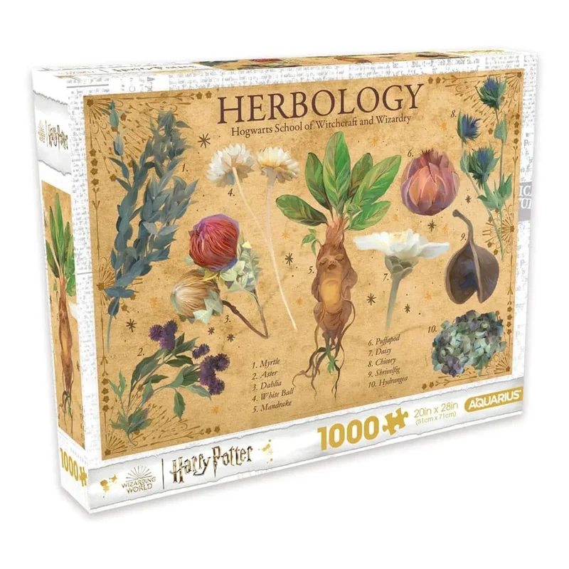 Harry Potter Jigsaw Puzzle Herbology (1000 bitar)