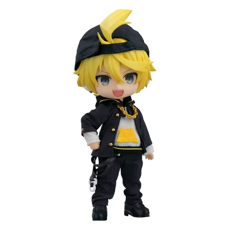 Character Vocal Series 02 Nendoroid Docka Action Figur Kagamine Len Bring it on Ver. 14 cm