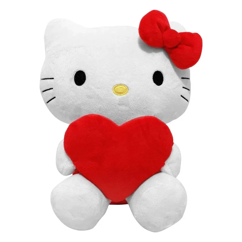 Sanrio gosedjur Hello Kitty Heart 14 cm