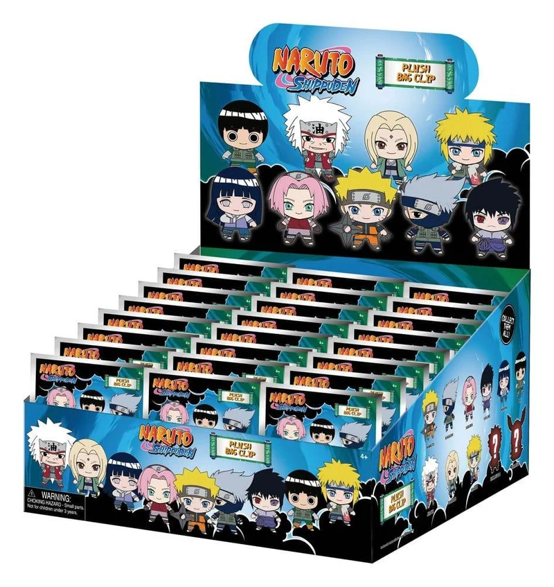 Naruto gosedjur Bag Clips Display (24)