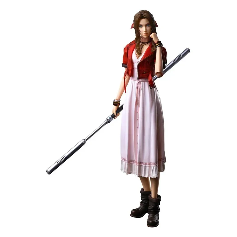 Final Fantasy VII Rebirth Play Arts Kai Action Figur Aerith Gainsborough 24 cm