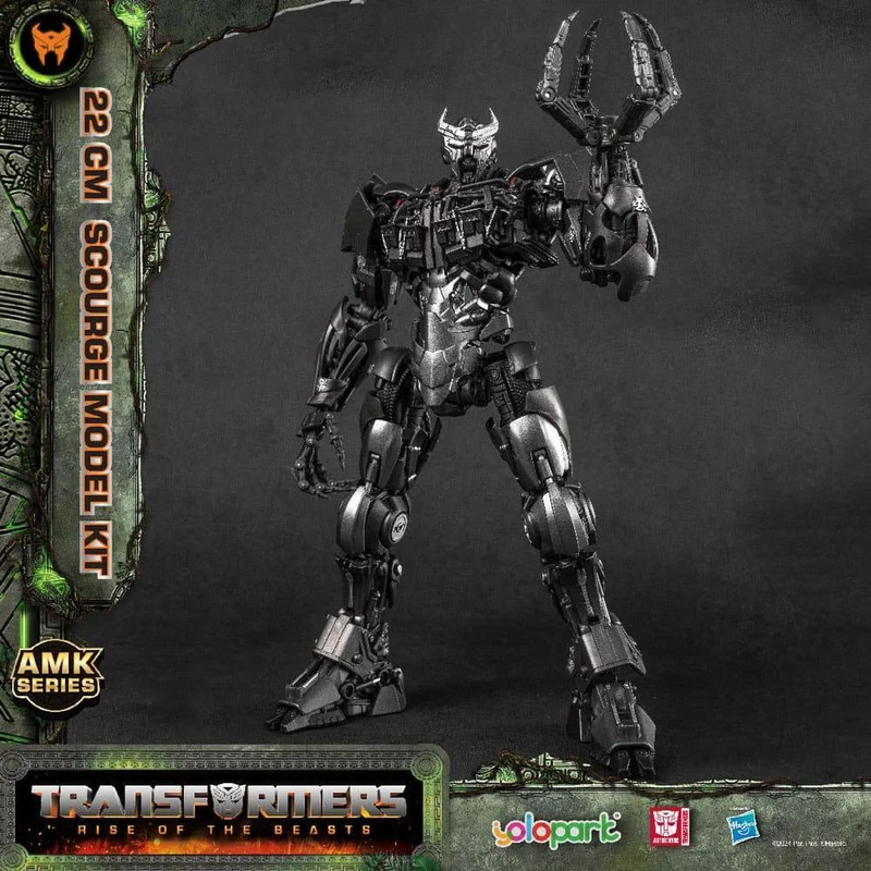 Transformers: Rise of the Beasts AMK Series Plastikkit Scourge 22 cm