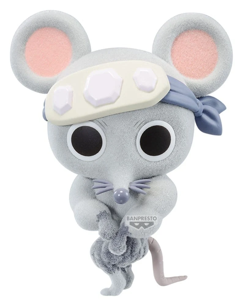 Demon Slayer: Kimetsu no Yaiba Fluffy Puffy PVC Figur Muscular Mice (Ver. B) 7 cm