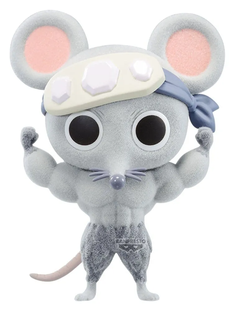 Demon Slayer: Kimetsu no Yaiba Fluffy Puffy PVC Figur Muskulösa Mus (Ver. A) 7 cm