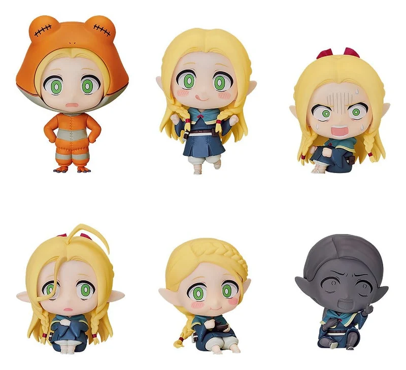 Delicious in Dungeon Figur En bunt Marciller! 6 cm Blind Box-urval (6)