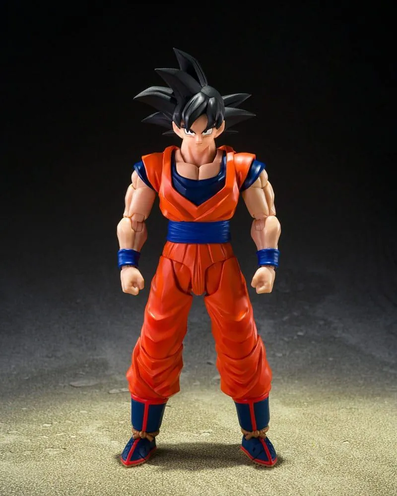 Dragon Ball Z S.H.Figuarts Action Figur Son Goku (Den Godhjärtade Saiyanen) 14 cm
