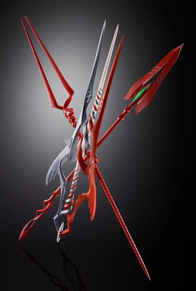 Neon Genesis Evangelion Metal Build Accessory Set 3 Spetsar Set för Eva 30-årsjubileum med Spets Annan Färg