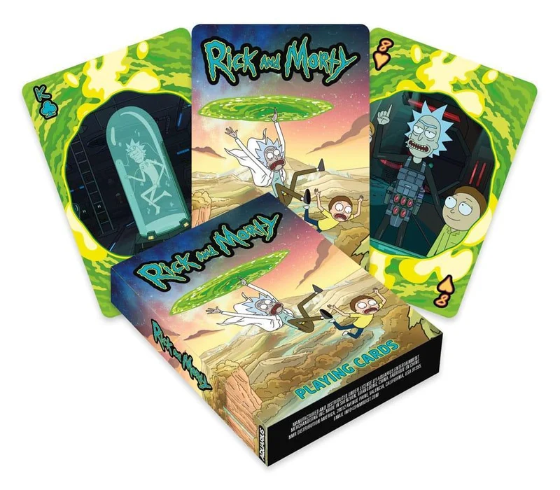 Rick and Morty Spelkort – Scener