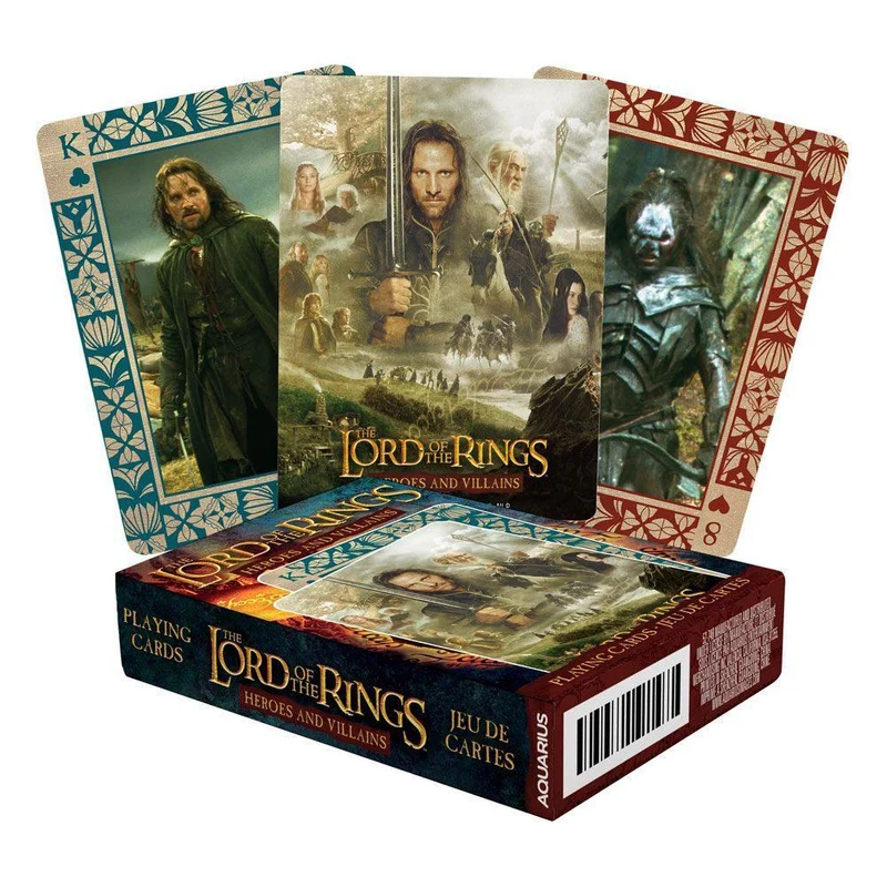 Lord of the Rings Spelkort - Hjältar och Skurkar