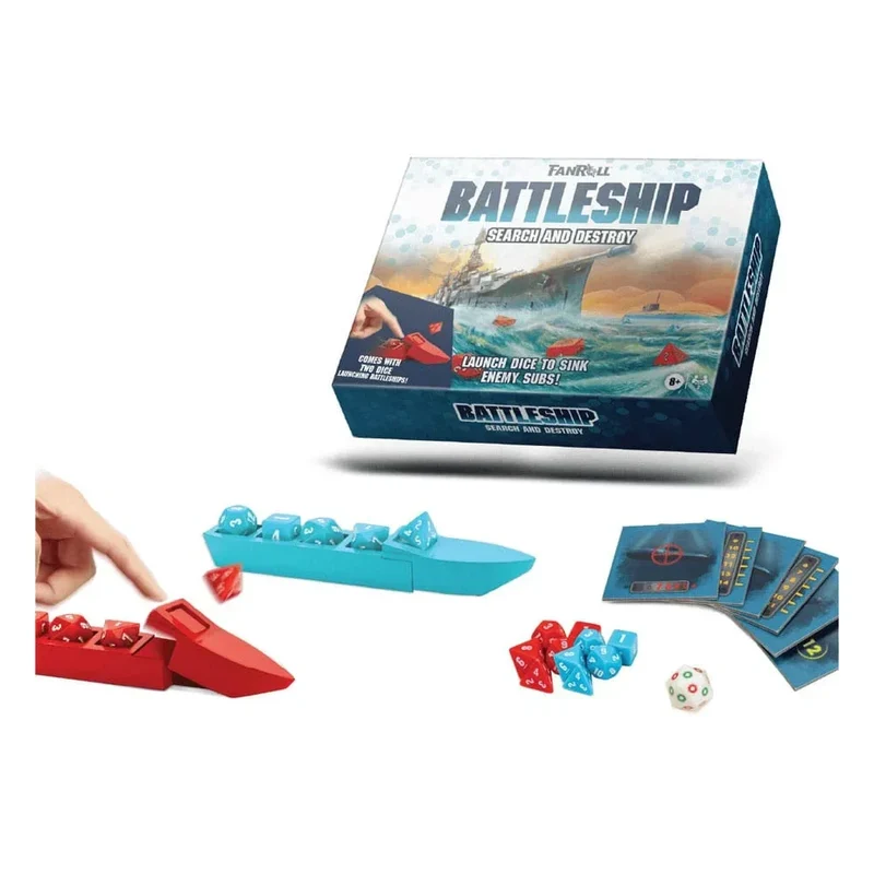 FanRoll Hasbro Spel Battleship: Search & Destroy