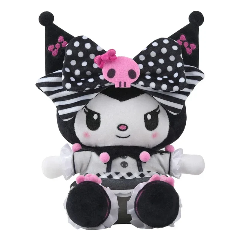 Sanrio Pink Black Party Series gosedjur Kuromi 22 cm