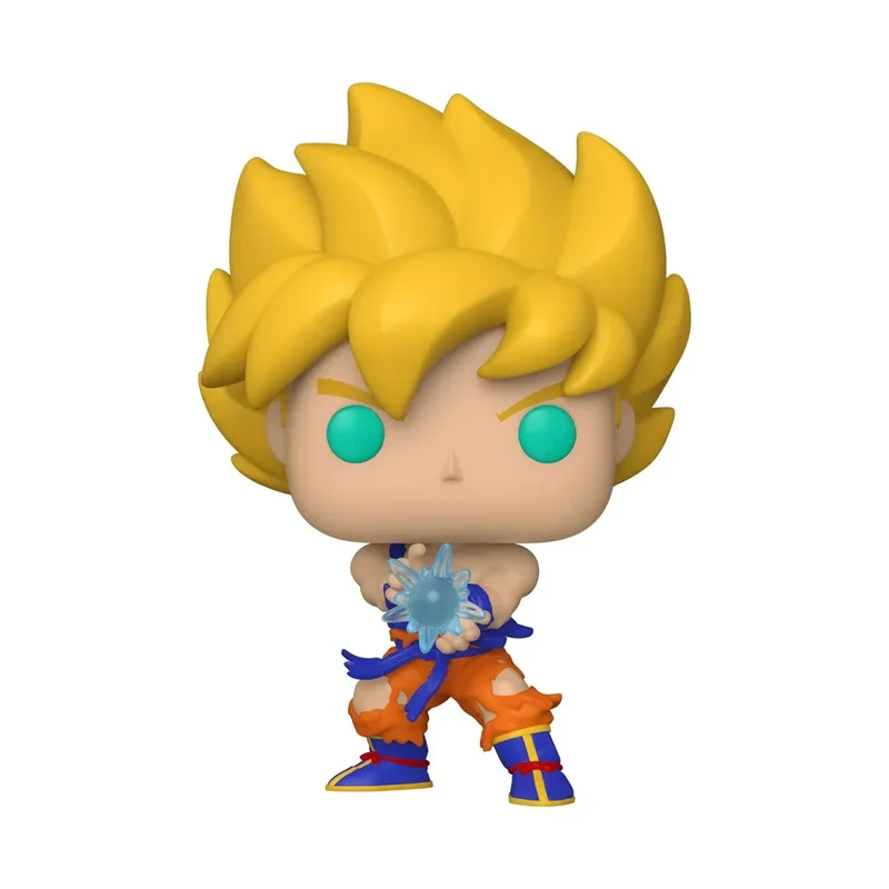 Dragon Ball Z POP! Animation Vinilfigur SS Goku med Kamehameha Våg 9 cm