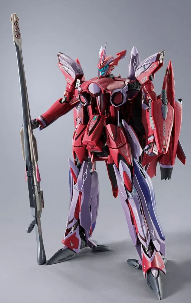 Macross Frontier DX Chogokin Action Figur VF-27 Gamma SP Super Lucifer Valkyrie Brera Sterne - Revival Ver. 25 cm