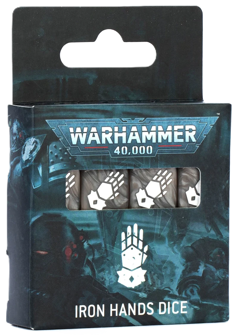 Warhammer: 40K - Dice - Iron Hands