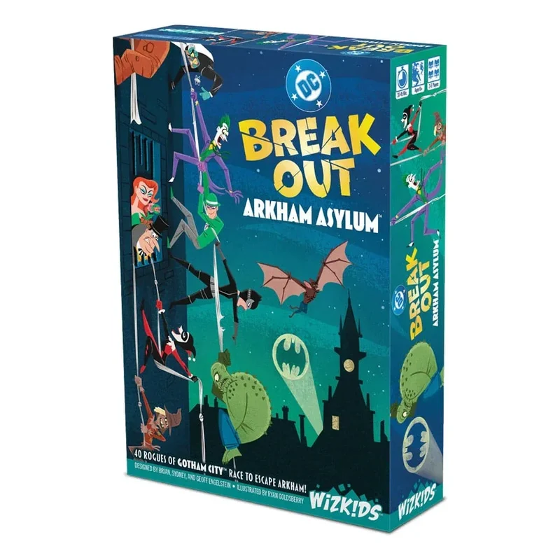 DC Breakout: Arkham Asylum Kortspel *Engelsk Version*