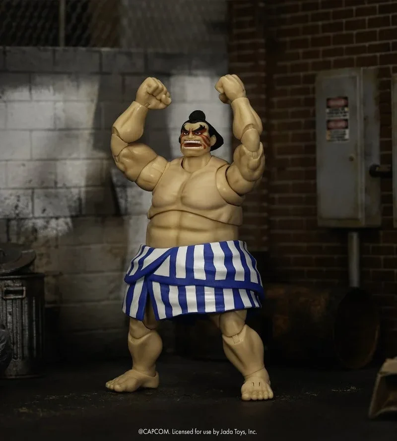 Ultra Street Fighter II: The Final Challengers Action Figur 1/12 E. Honda 16 cm