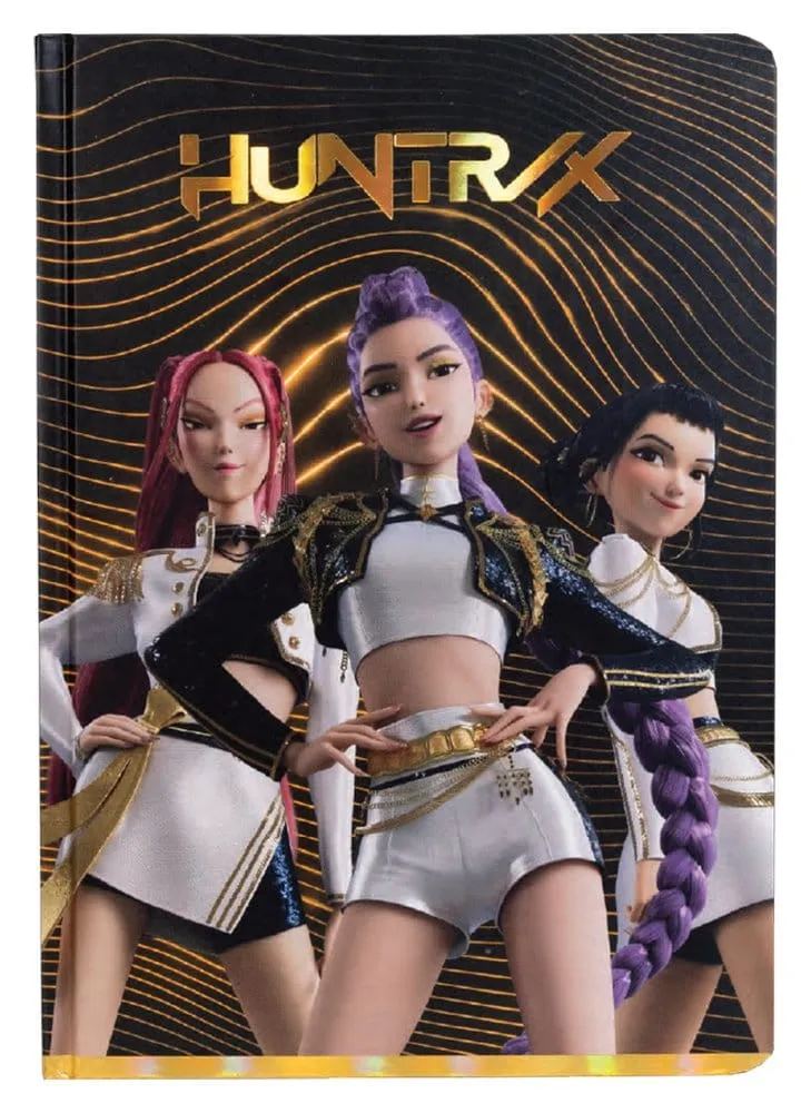KPop Demon Hunters A5 Anteckningsblock Golden