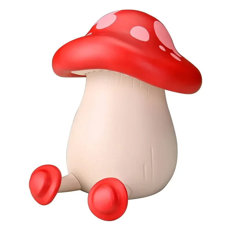 Läckra i Dungeon Mjuk Vinyl Figur Gående Svamp Röd 15 cm