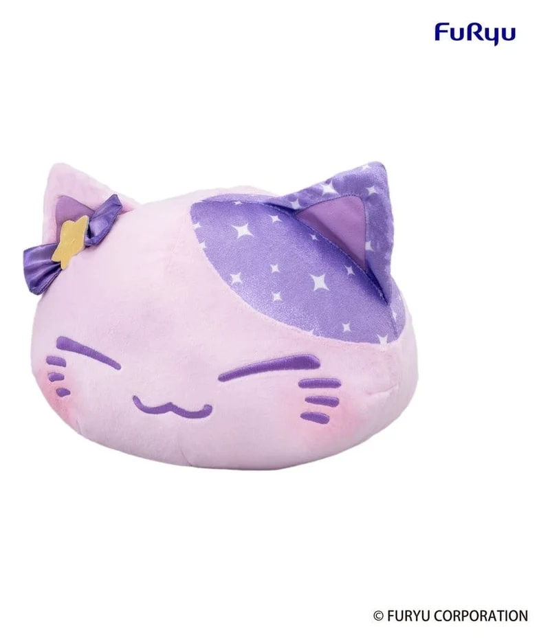 Nemuneko Cat Big gosedjur lila 35 cm