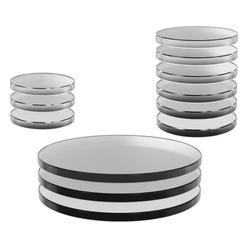 WizKids Deep Cuts Klara Basplattor för Miniatyrer 12-Pack