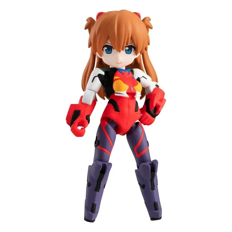 Evangelion Desktop Army Figurer Shikinami Asuka Langley & Evangelion 2 – 8 - 15 cm