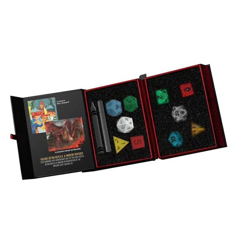 Dungeons & Dragons Dice Set 50th Anniversary: Then & Now