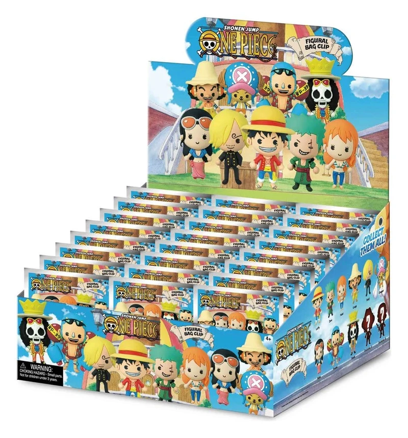 One Piece 3D Skumpåse Klipp Serie 1 Display (24)