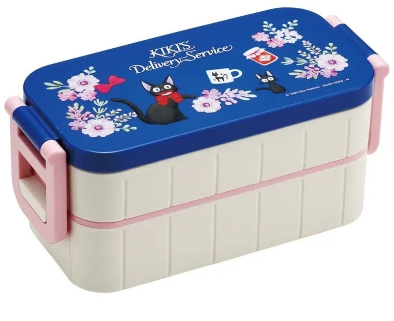 Kiki's Delivery Service Två Lager Lunchlåda Jiji Blomsterkrans