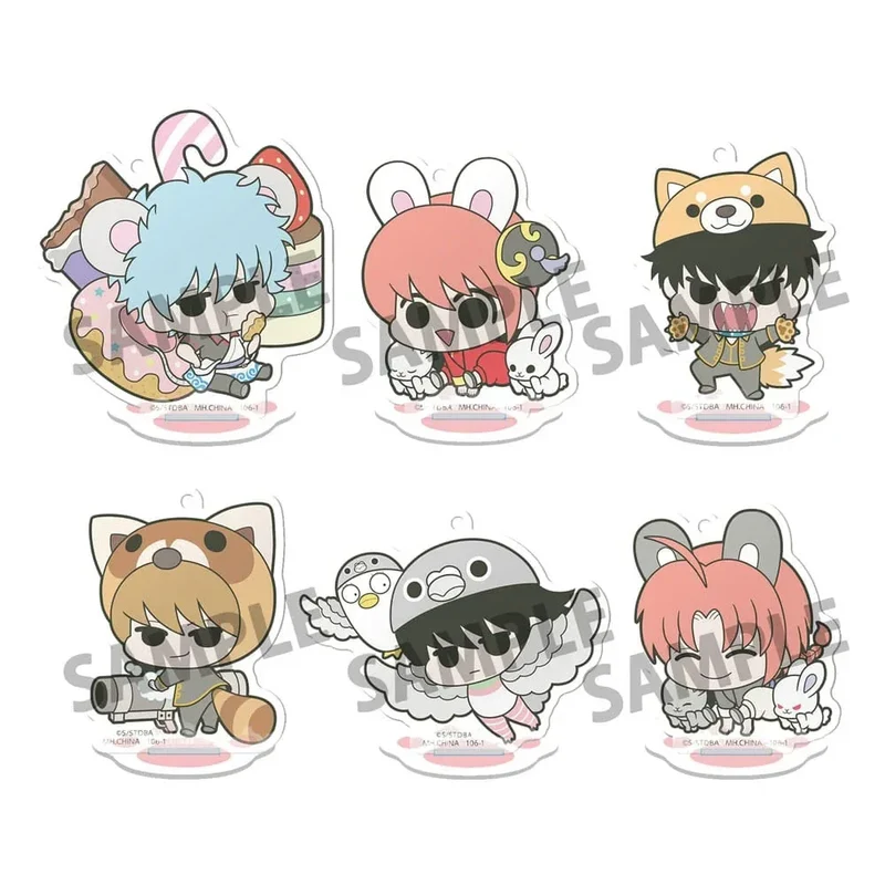 Gintama Akrylfigur Prince Hata & Animal Paradise 6 cm Display