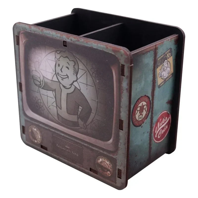Fallout Desk Tidy - Retro TV för Organisering