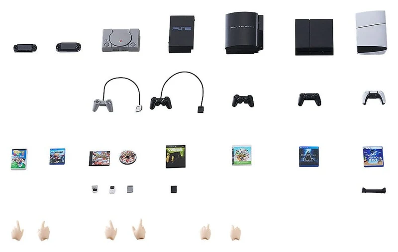 OriginalkaraktärsfigmaPLUS-delar för Figma-figurer PlayStation