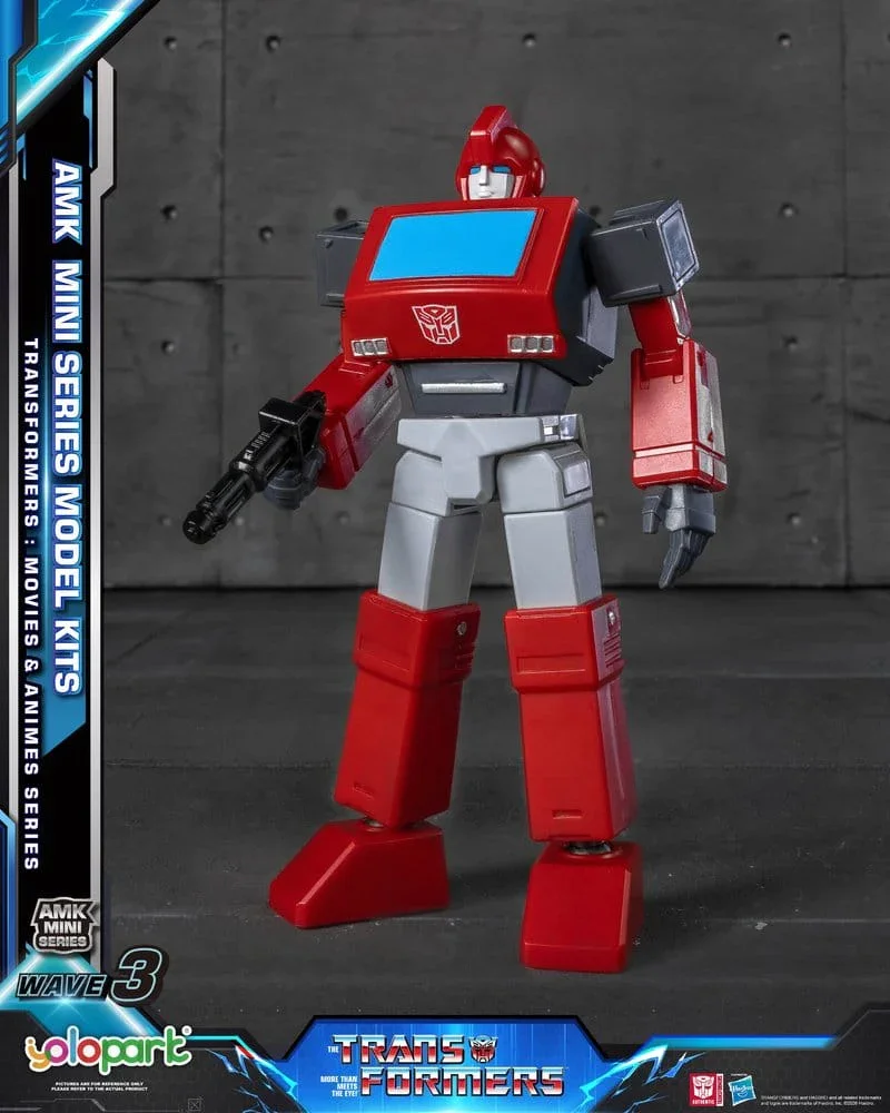 Transformers Generation One AMK Mini Series Plastmodellkit Vågen 3 Ironhide G1 11 cm
