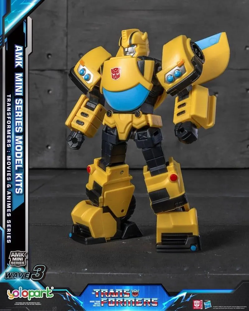 Transformers Generation One AMK Mini Series Plastmodellkit Vågor 3 Bumblebee IDW 11 cm