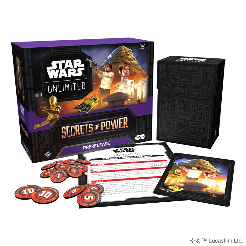 Star Wars: Unlimited - Secrets of Power - Prerelease kit