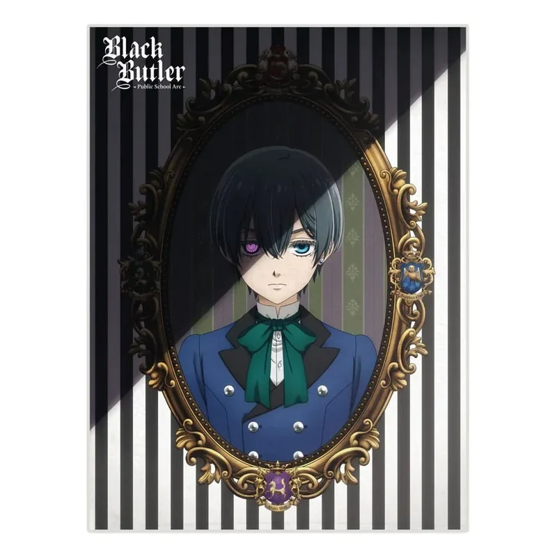 Black Butler: Public School Arc Fleecefilt Ciel 120 x 160 cm