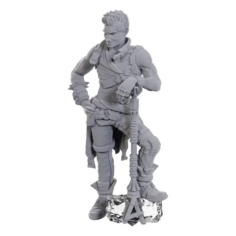 Critical Role Unpainted Miniature Ashton Greymoore 13 cm