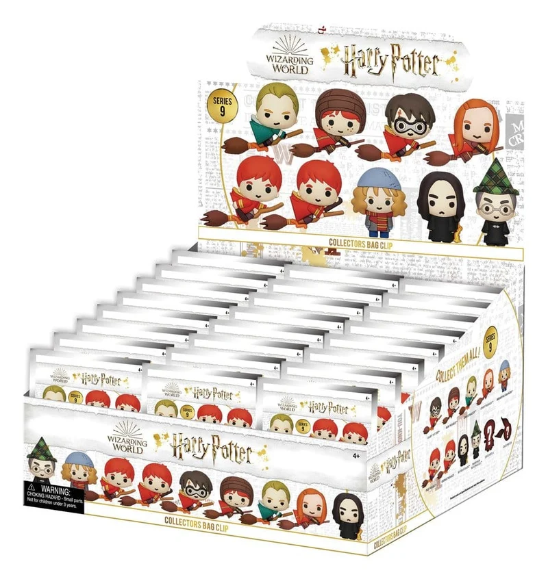 Harry Potter 3D Skum Påse Clips Serie 9 Display (24)