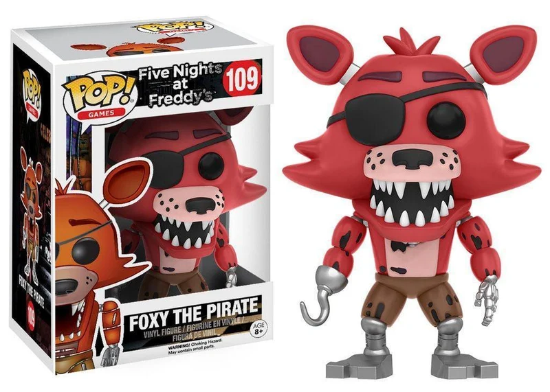 Five Nights at Freddy's POP! Vinyl Figur Foxy The Pirate 9 cm