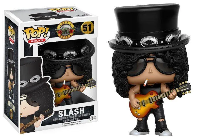 Guns N' Roses POP Rocks Figur Slash 9 cm