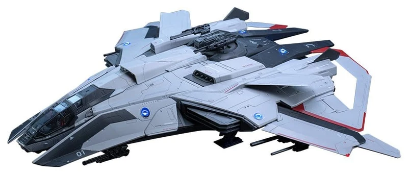 Star Citizen Plastmodellbyggsats 1/100 Anvil F8C Lightning 25 cm