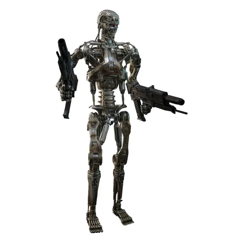 Terminator 2: Judgment Day Movie Masterpiece Die-cast Action Figur 1/6 Endoskeleton (Battle Damaged Version) 31 cm