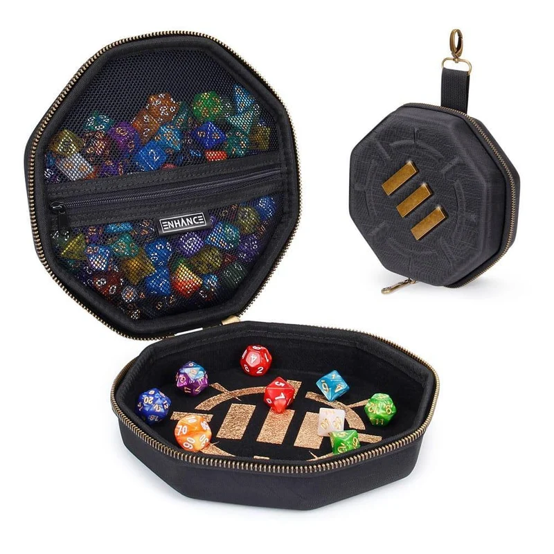 ENHANCE Tabletop Dice Case för RPG Spel