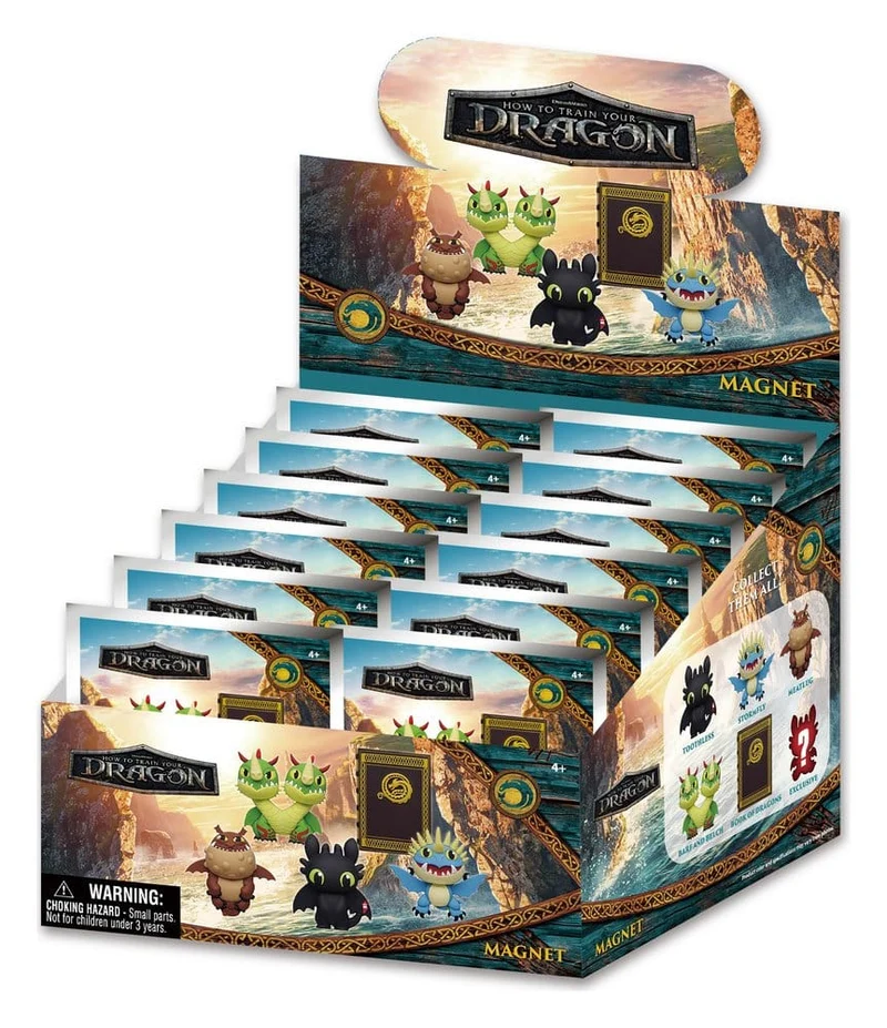 Draktränaren Magnets blind pack Series 1 Display (12)