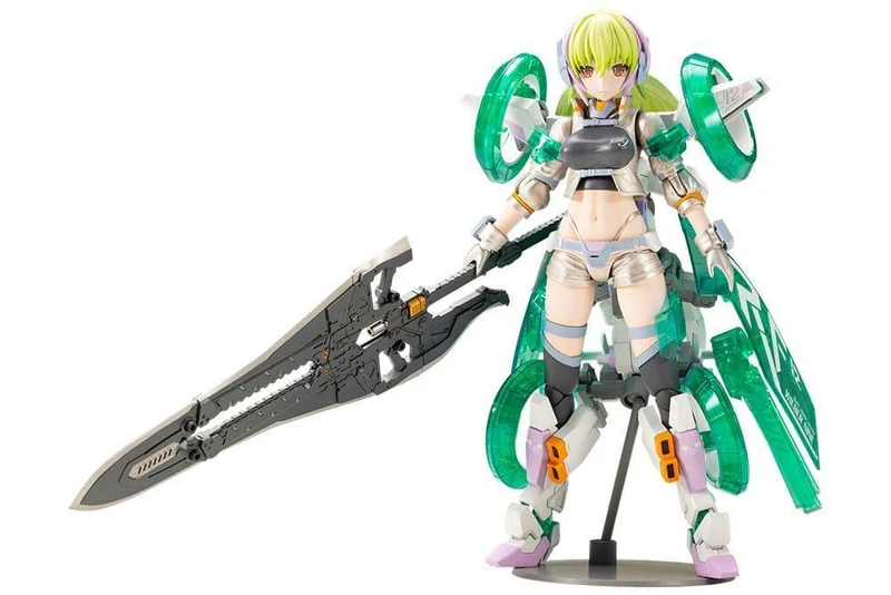 Frame Arms Girl Plastmodellkit Wilber Nine Beryl Armor Custom 16 cm