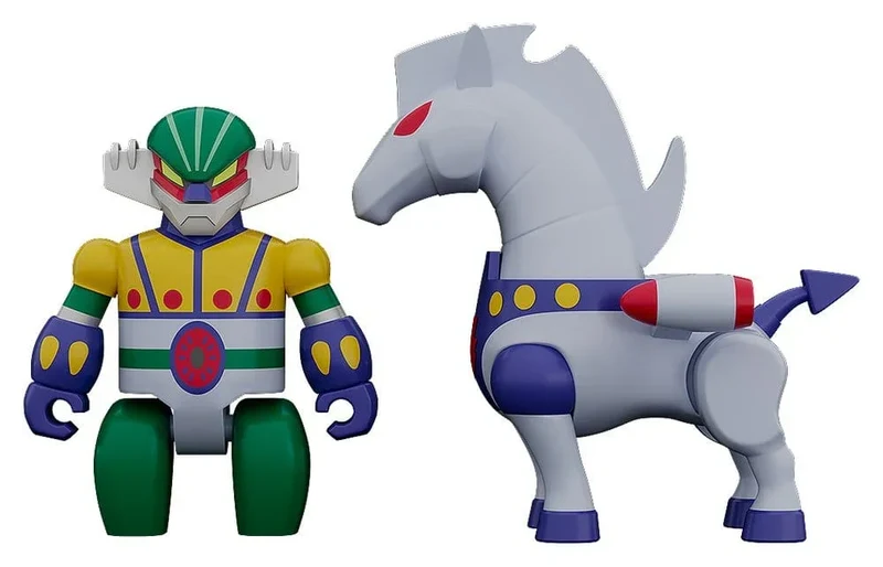 Steel Jeeg Brickroid Action Figur 2-Pack Steel Jeeg: Pantheroid Set 5 cm