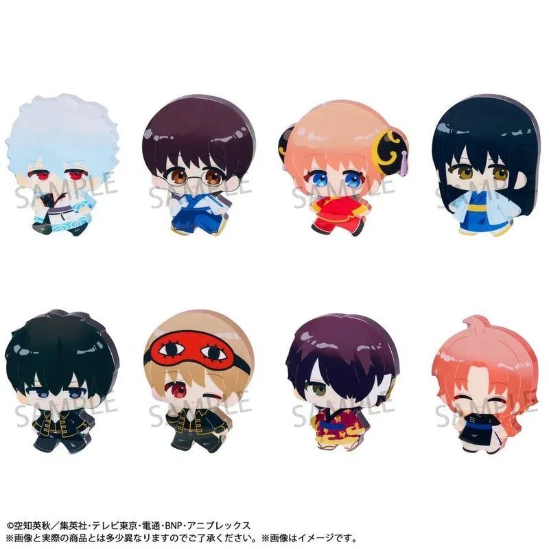 Gintama Karakoro Clear Candy Trading Figure Vol. 2 5 cm Blind Box Sortiment (8)