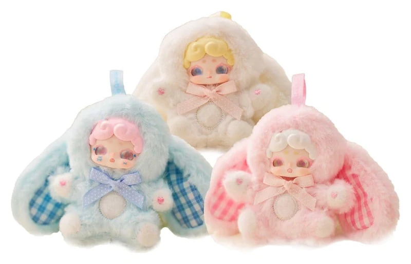Original Karaktärs Samlarfigurer Blind Box 6-Pack Lycklig Hjort Nai Söt Baby 10 cm